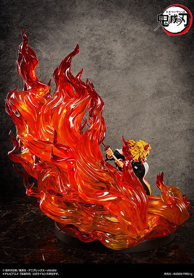 Demon Slayer: Kimetsu no Yaiba Statue 1/4 Kyojuro Rengoku Complete Edition 72cm - Scale Statue - FREEing - Hobby Figures UK