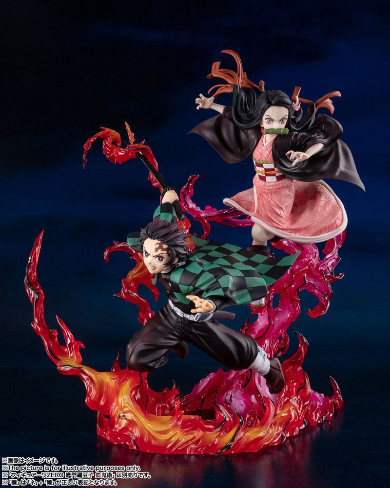 Demon Slayer: KnY FiguartsZERO PVC Statue Tanjiro Kamado (Total Concentration Breathing) 19cm - Scale Statue - Bandai Tamashii Nations - Hobby Figures UK