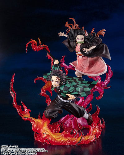 Demon Slayer: KnY FiguartsZERO PVC Statue Tanjiro Kamado (Total Concentration Breathing) 19cm - Scale Statue - Bandai Tamashii Nations - Hobby Figures UK