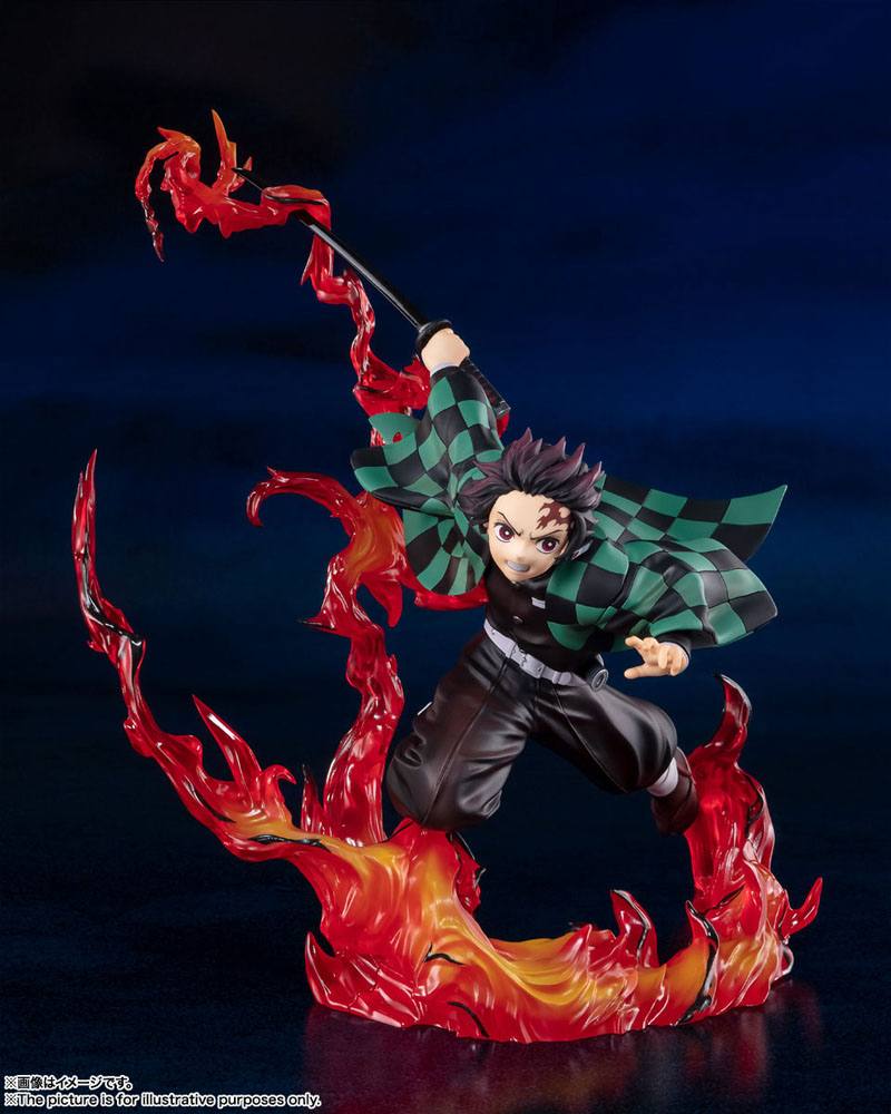 Demon Slayer: KnY FiguartsZERO PVC Statue Tanjiro Kamado (Total Concentration Breathing) 19cm - Scale Statue - Bandai Tamashii Nations - Hobby Figures UK