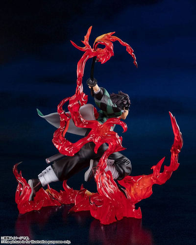 Demon Slayer: KnY FiguartsZERO PVC Statue Tanjiro Kamado (Total Concentration Breathing) 19cm - Scale Statue - Bandai Tamashii Nations - Hobby Figures UK