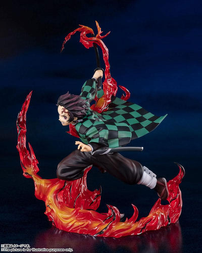 Demon Slayer: KnY FiguartsZERO PVC Statue Tanjiro Kamado (Total Concentration Breathing) 19cm - Scale Statue - Bandai Tamashii Nations - Hobby Figures UK