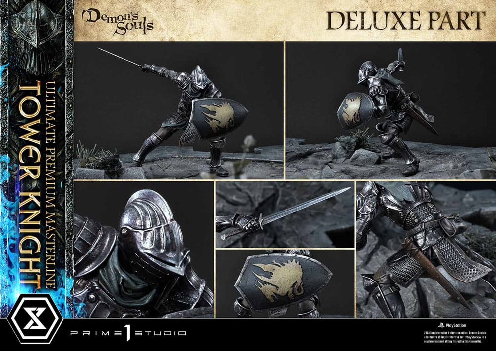 Demon's Souls Statue Tower Knight Deluxe Bonus Version 59cm - Scale Statue - Prime 1 Studio - Hobby Figures UK