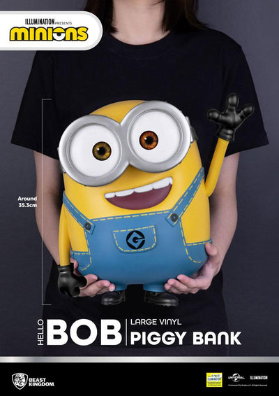 Despicable Me Piggy Vinyl Bank Hello Bob 35cm - Scale Statue - Beast Kingdom Toys - Hobby Figures UK