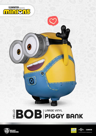 Despicable Me Piggy Vinyl Bank Hello Bob 35cm - Scale Statue - Beast Kingdom Toys - Hobby Figures UK