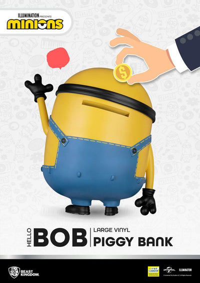 Despicable Me Piggy Vinyl Bank Hello Bob 35cm - Scale Statue - Beast Kingdom Toys - Hobby Figures UK