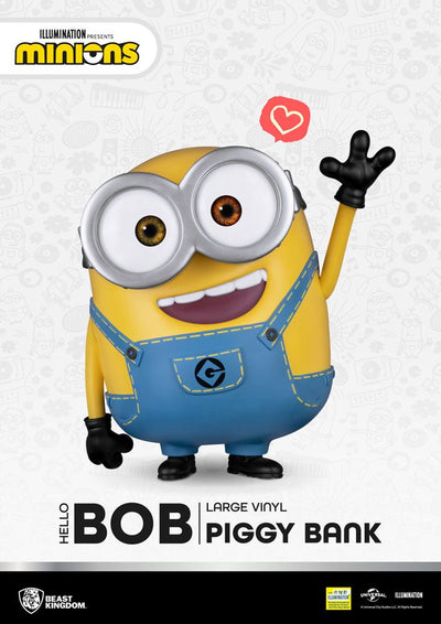 Despicable Me Piggy Vinyl Bank Hello Bob 35cm - Scale Statue - Beast Kingdom Toys - Hobby Figures UK