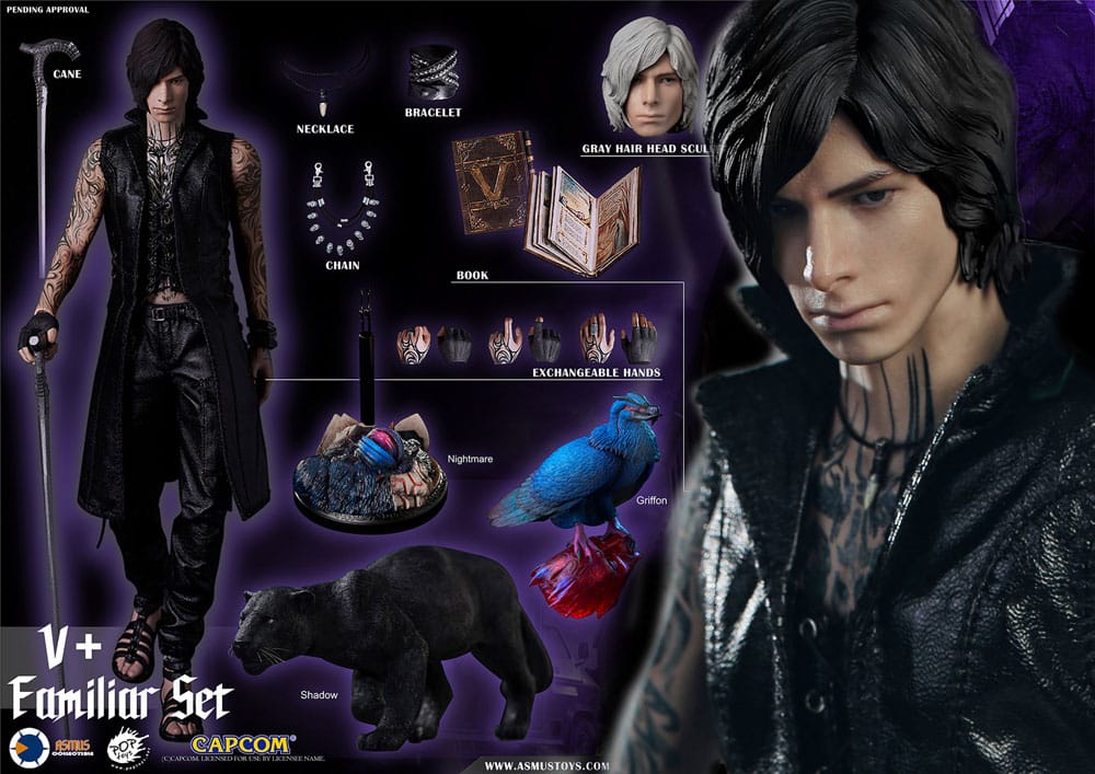 Devil May Cry 5 Action Figure 1/6 V (Luxury Edition) 31cm - Action Figures - Asmus Collectible Toys - Hobby Figures UK