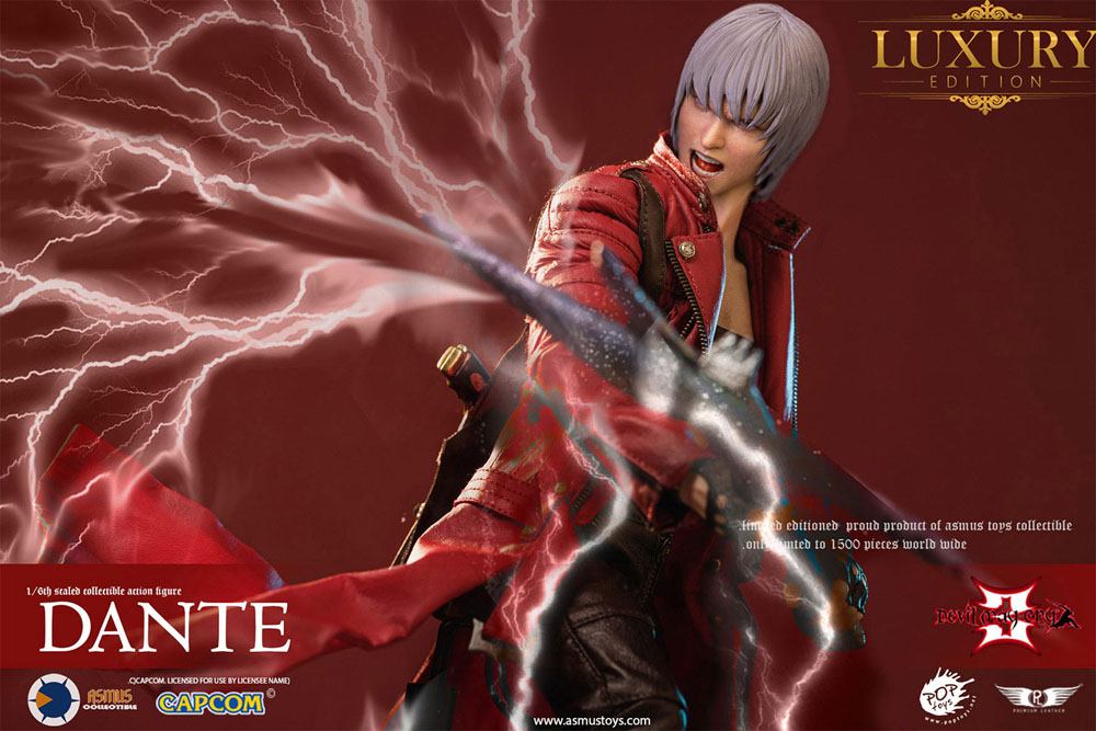 Devil May Cry 3 Action Figure 1/6 Dante Luxury Edition 31cm - Action Figures - Asmus Collectible Toys - Hobby Figures UK