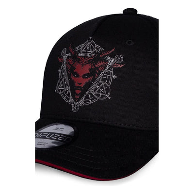Diablo IV Curved Bill Cap Seal of Lilith - Apparel & Accessories - Difuzed - Hobby Figures UK