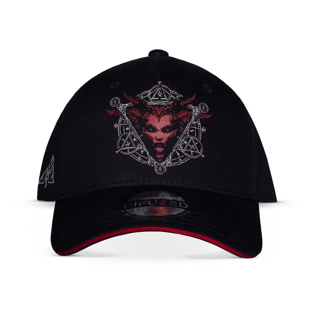 Diablo IV Curved Bill Cap Seal of Lilith - Apparel & Accessories - Difuzed - Hobby Figures UK