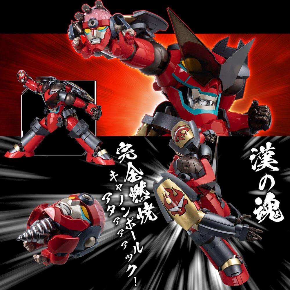 Gurren Lagann Diecast Action Figure Riobot Combine Gurren Lagann 21cm