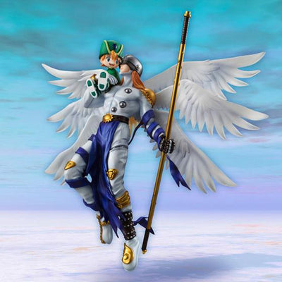 Digimon Adventure G.E.M. Series PVC Statue Angemon & Takaishi Takeru 22cm - Scale Statue - Megahouse - Hobby Figures UK
