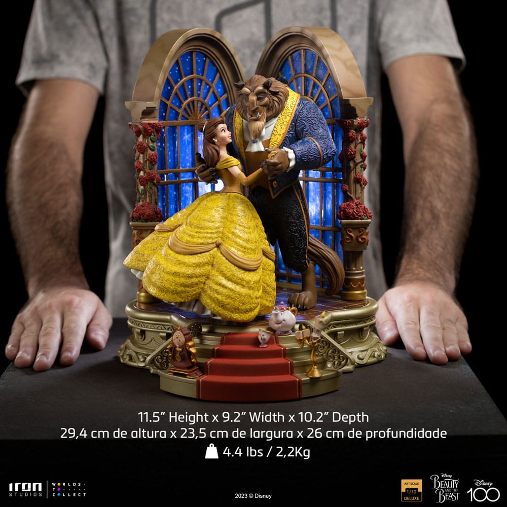 Beauty and on sale the beast figure