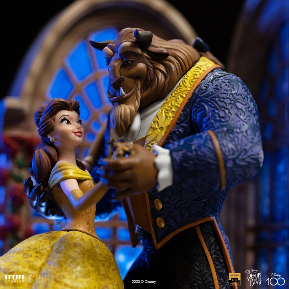 Disney Art Scale Deluxe Statue 1/10 Beauty and the Beast 29cm - Scale Statue - Iron Studios - Hobby Figures UK