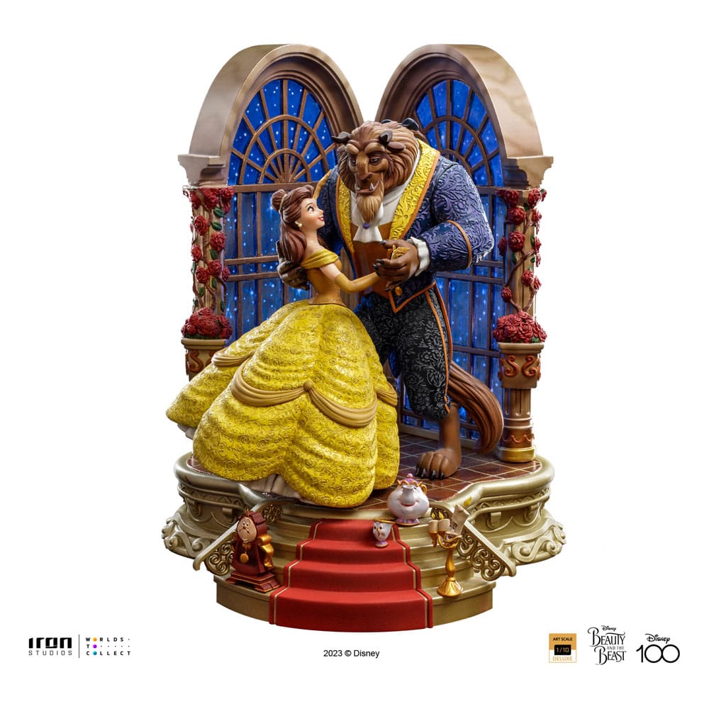 Disney Art Scale Deluxe Statue 1/10 Beauty and the Beast 29cm