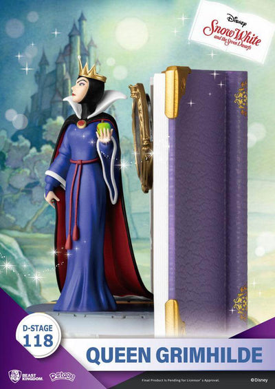 Disney Book Series D-Stage PVC Diorama Grimhilde 13cm - Scale Statue - Beast Kingdom Toys - Hobby Figures UK