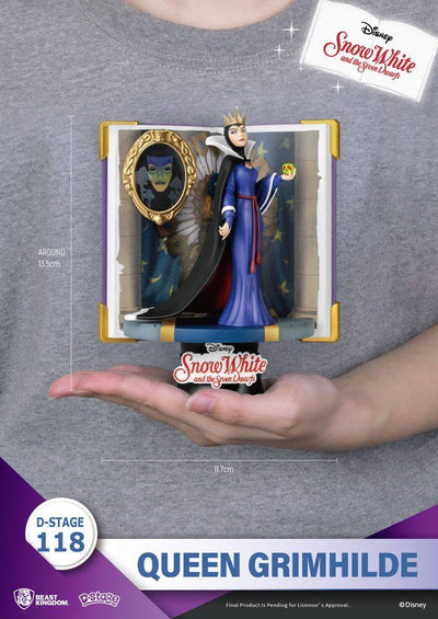 Disney Book Series D-Stage PVC Diorama Grimhilde 13cm - Scale Statue - Beast Kingdom Toys - Hobby Figures UK