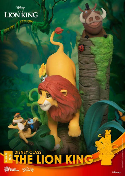 Disney Class Series D-Stage PVC Diorama The Lion King New Version 15cm - Scale Statue - Beast Kingdom Toys - Hobby Figures UK