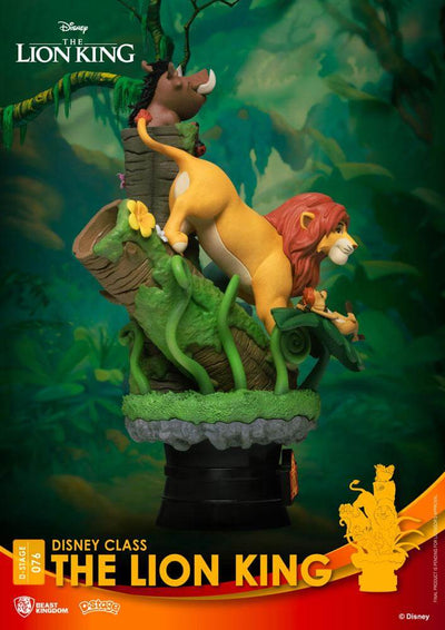 Disney Class Series D-Stage PVC Diorama The Lion King New Version 15cm - Scale Statue - Beast Kingdom Toys - Hobby Figures UK