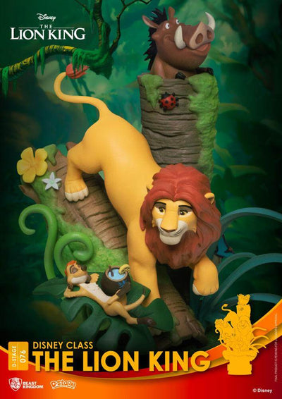 Disney Class Series D-Stage PVC Diorama The Lion King New Version 15cm - Scale Statue - Beast Kingdom Toys - Hobby Figures UK