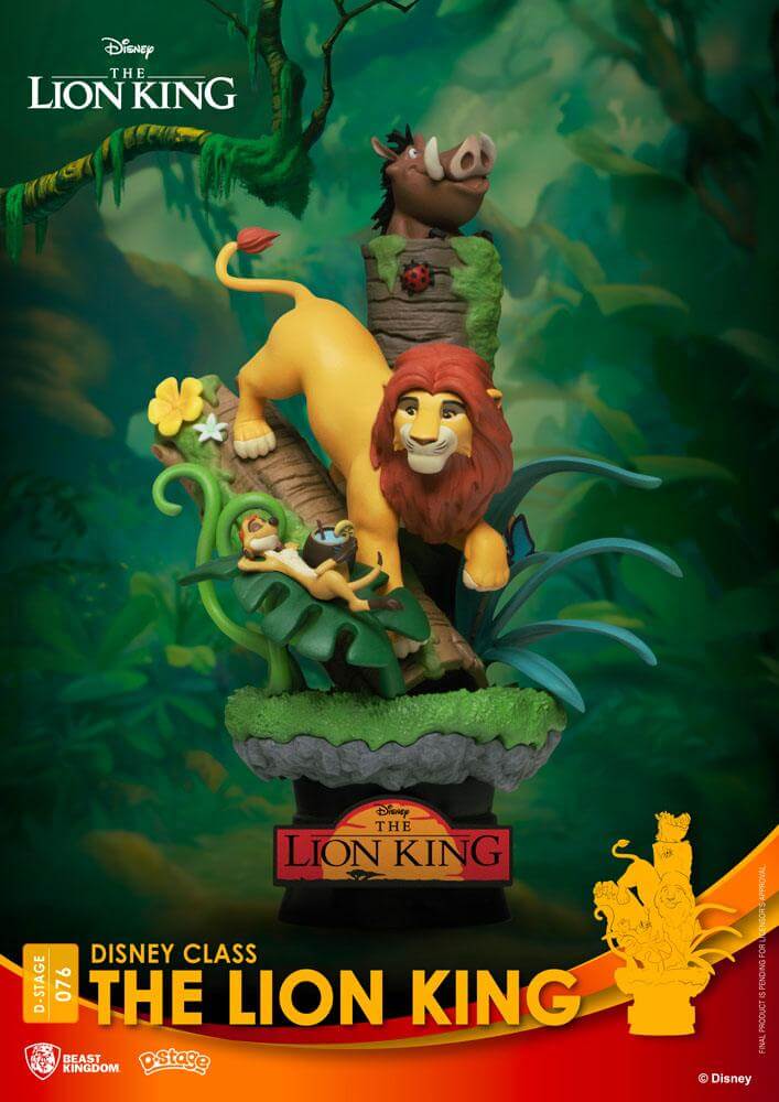 Disney Class Series D-Stage PVC Diorama The Lion King New Version 15cm - Scale Statue - Beast Kingdom Toys - Hobby Figures UK