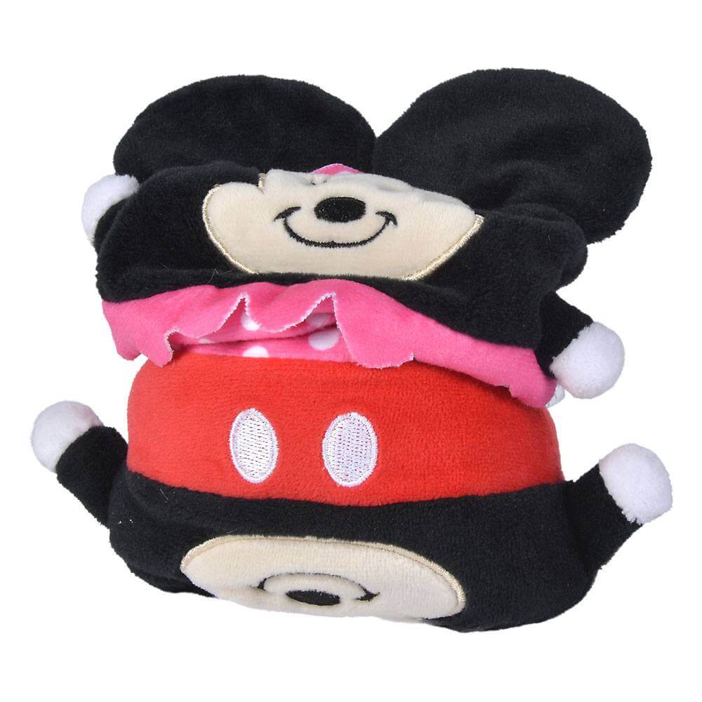 Disney Mickey Mouse Reversible Plush Figure Mickey Minnie 8cm Hobby Figures