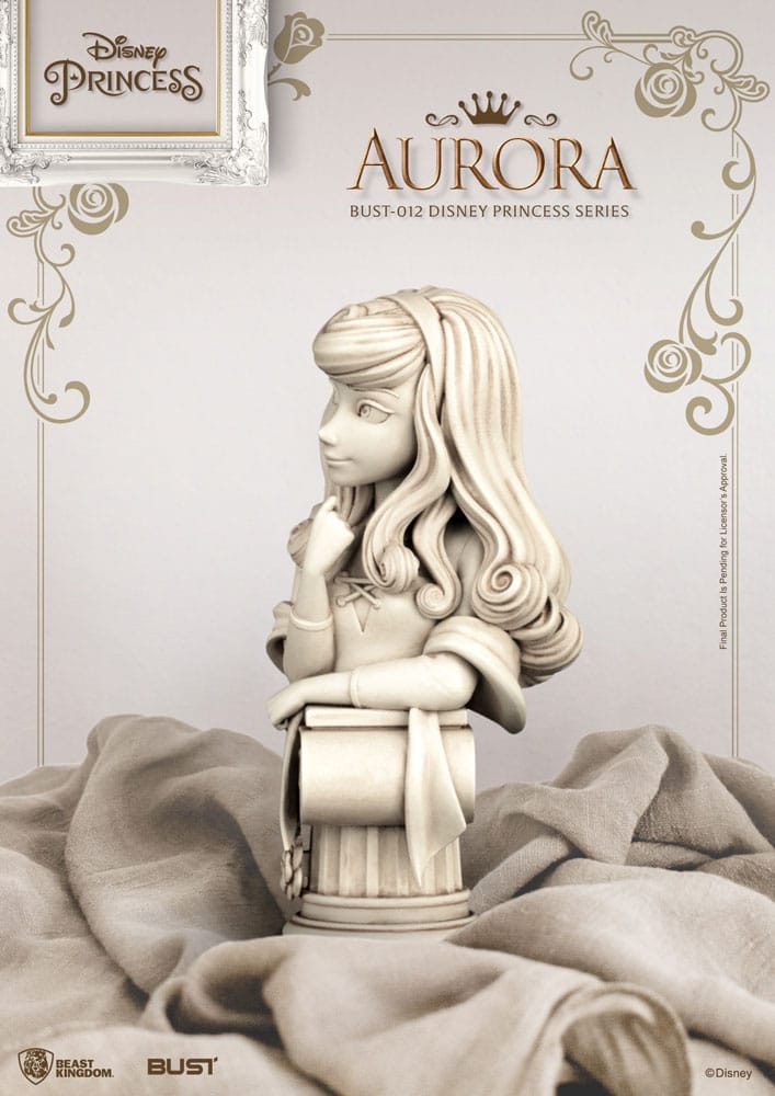 Disney Princess Series PVC Bust Aurora 15cm - Scale Statue - Beast Kingdom Toys - Hobby Figures UK
