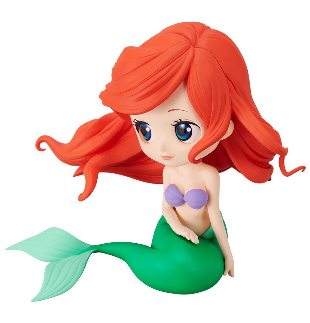 Disney Q Posket Mini Figure Ariel A Normal Colour Version 14cm - Mini Figures - Banpresto - Hobby Figures UK