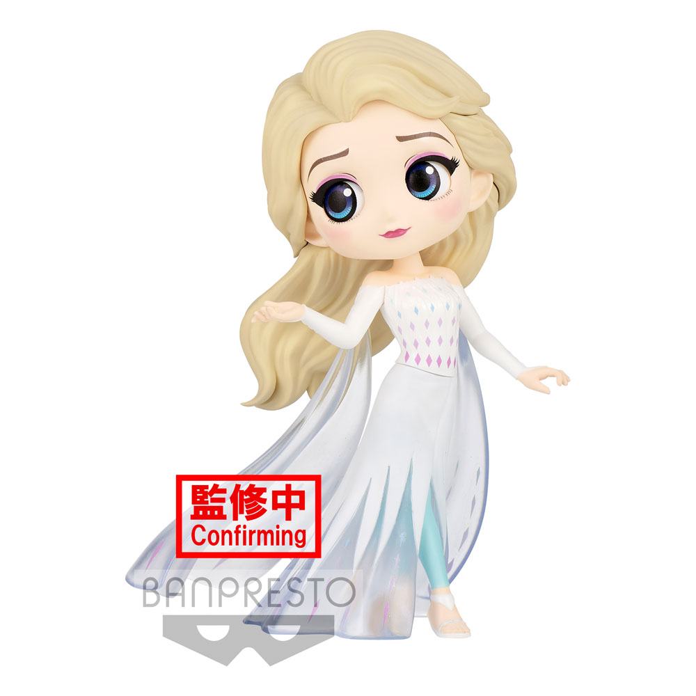 Disney Q Posket Mini Figure Elsa (Frozen 2) Ver. B 14cm - Mini Figures - Banpresto - Hobby Figures UK