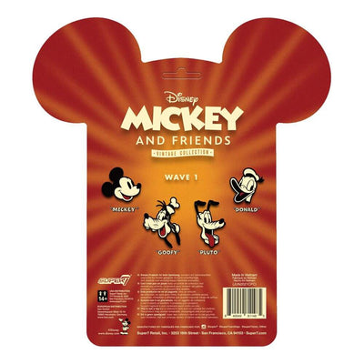Disney ReAction Action Figure Vintage Collection Wave 1 - Pluto 10cm - Action Figures - Super7 - Hobby Figures UK