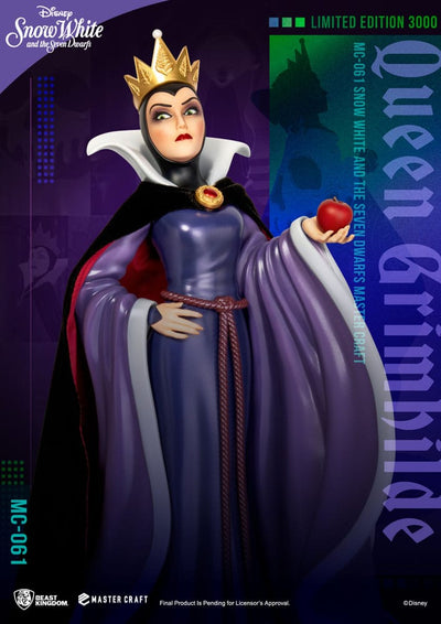 Disney Snow White and the Seven Dwarfs Master Craft Statue Queen Grimhilde 41cm - Scale Statue - Beast Kingdom Toys - Hobby Figures UK
