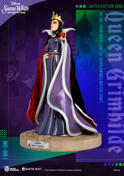 Disney Snow White and the Seven Dwarfs Master Craft Statue Queen Grimhilde 41cm - Scale Statue - Beast Kingdom Toys - Hobby Figures UK