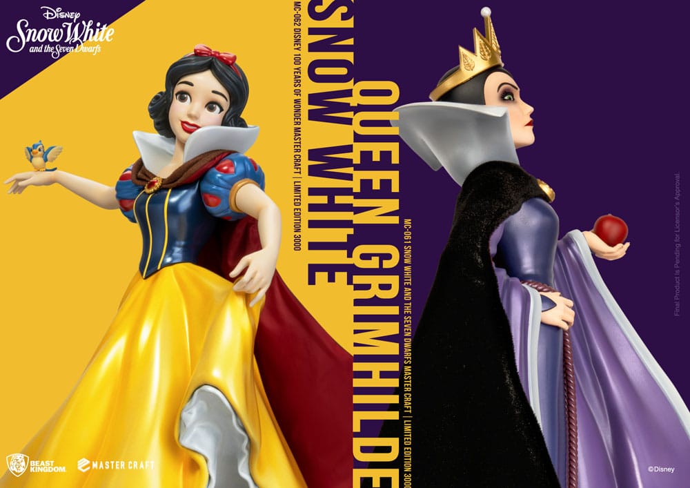 Disney Snow White and the Seven Dwarfs Master Craft Statue Queen Grimhilde 41cm - Scale Statue - Beast Kingdom Toys - Hobby Figures UK