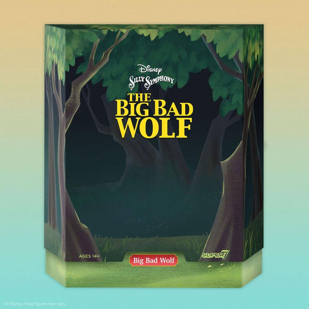 Disney Ultimates Action Figure The Big Bad Wolf 18cm - Action Figures - Super7 - Hobby Figures UK