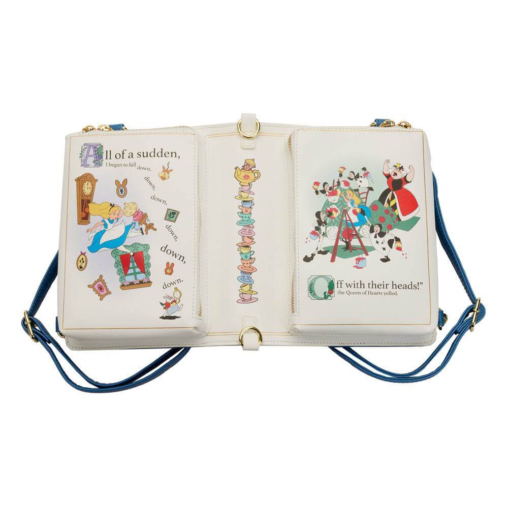 Disney by Loungefly Backpack Alice in Wonderland Classic Book - Apparel & Accessories - Loungefly - Hobby Figures UK