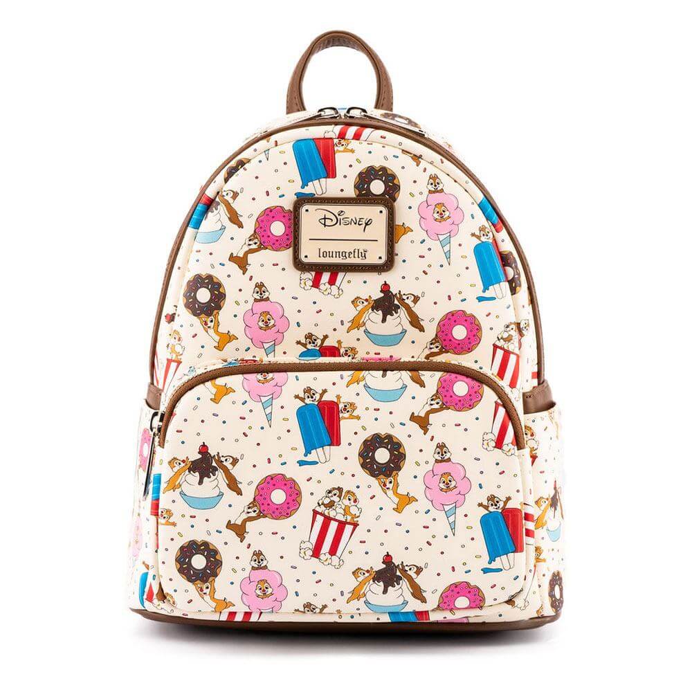 Disney by Loungefly Backpack Chip and Dale Snackies All Over Print - Apparel & Accessories - Loungefly - Hobby Figures UK