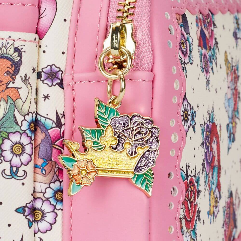 Disney by Loungefly Backpack Princess Tattoo All Over Print - Apparel & Accessories - Loungefly - Hobby Figures UK
