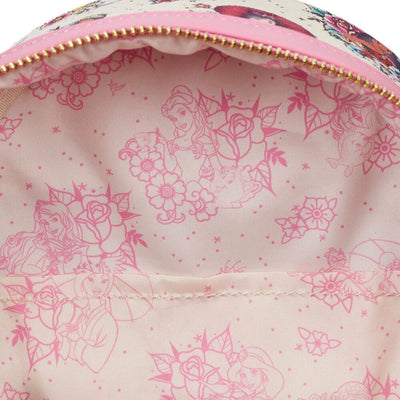 Disney by Loungefly Backpack Princess Tattoo All Over Print - Apparel & Accessories - Loungefly - Hobby Figures UK