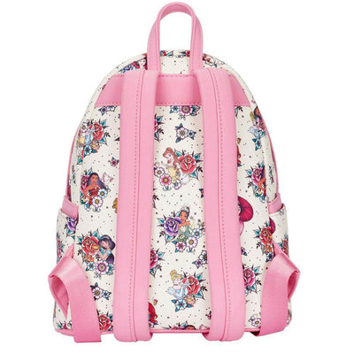 Disney by Loungefly Backpack Princess Tattoo All Over Print - Apparel & Accessories - Loungefly - Hobby Figures UK