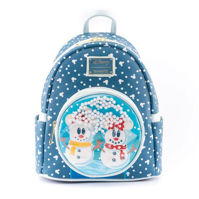 Disney by Loungefly Backpack Snowman Minnie & Mickey Snow Globe - Apparel & Accessories - Loungefly - Hobby Figures UK