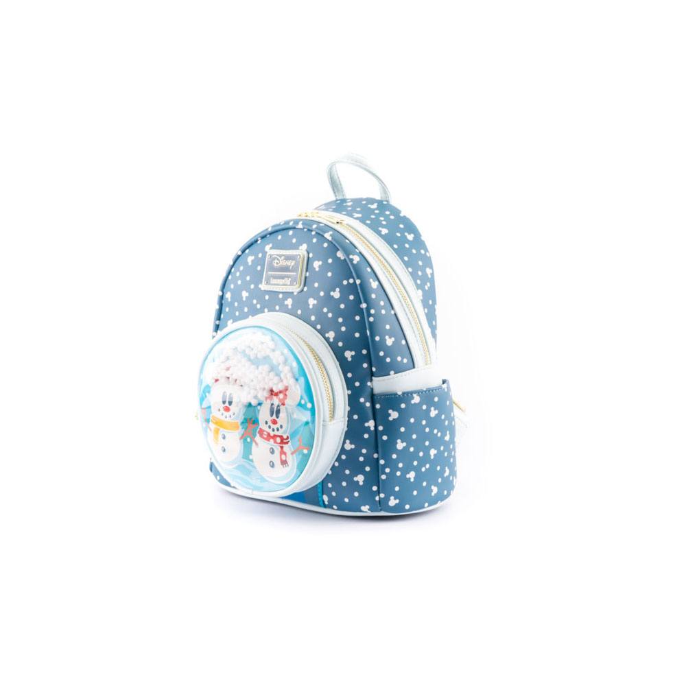 Disney by Loungefly Backpack Snowman Minnie & Mickey Snow Globe - Apparel & Accessories - Loungefly - Hobby Figures UK
