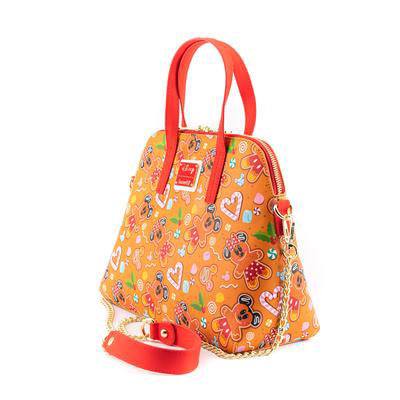 Disney by Loungefly Crossbody Bag Gingerbread All Over Print - Apparel & Accessories - Loungefly - Hobby Figures UK