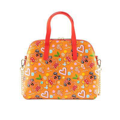 Disney by Loungefly Crossbody Bag Gingerbread All Over Print - Apparel & Accessories - Loungefly - Hobby Figures UK