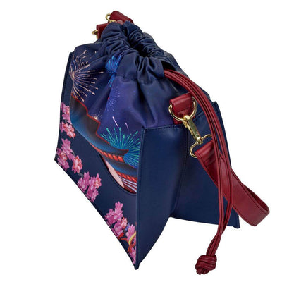 Disney by Loungefly Crossbody Bag Mulan Castle Cinch Sack - Apparel & Accessories - Loungefly - Hobby Figures UK