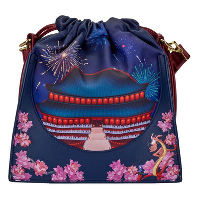 Disney by Loungefly Crossbody Bag Mulan Castle Cinch Sack - Apparel & Accessories - Loungefly - Hobby Figures UK