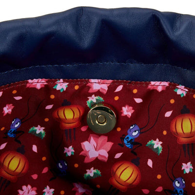 Disney by Loungefly Crossbody Bag Mulan Castle Cinch Sack - Apparel & Accessories - Loungefly - Hobby Figures UK