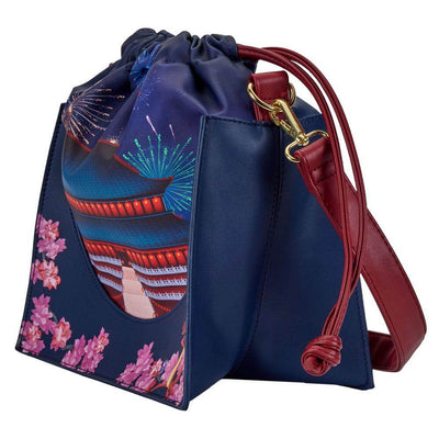 Disney by Loungefly Crossbody Bag Mulan Castle Cinch Sack - Apparel & Accessories - Loungefly - Hobby Figures UK