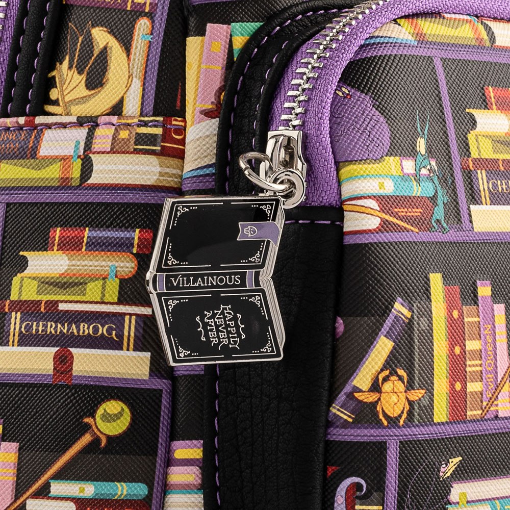 Disney by Loungefly Printed Backpack Villains Books - Apparel & Accessories - Loungefly - Hobby Figures UK