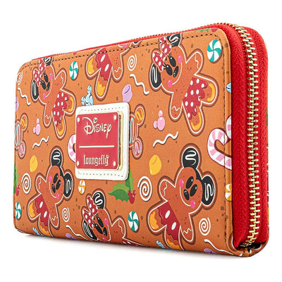 Disney by Loungefly Wallet Gingerbread All Over Print - Apparel & Accessories - Loungefly - Hobby Figures UK